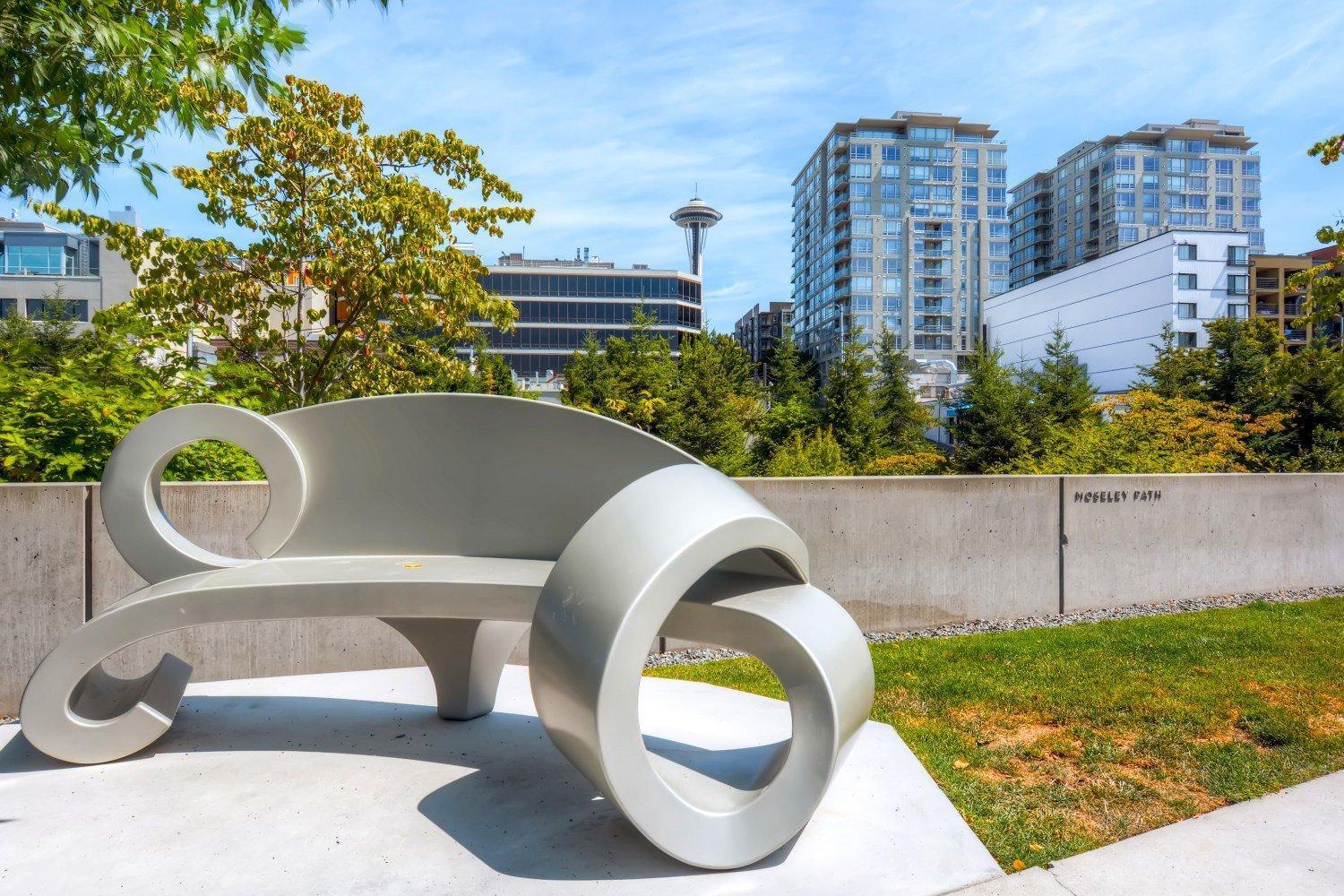 Modern Downtown Top Floor Penthouse With Bay Views Seattle Buitenkant foto